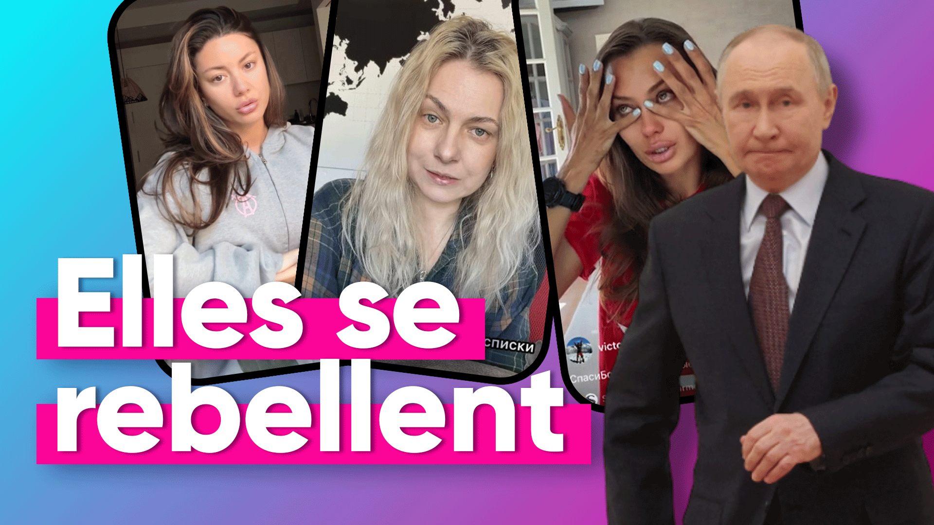 Ces influenceuses russes veulent-elles faire tomber Poutine ?