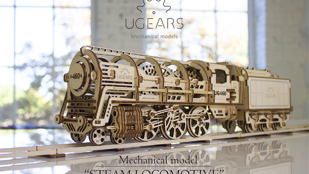 UGEARS: Self-propelled mechanical models project video thumbnail