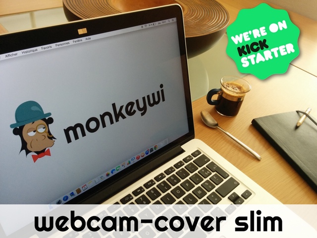 monkeywi - cache-webcam ultrafin protège votre vie privée project video thumbnail