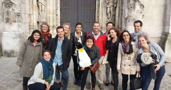 Les Déraisonnables 2015 (avec notre mascotte Manu le Pingouin)